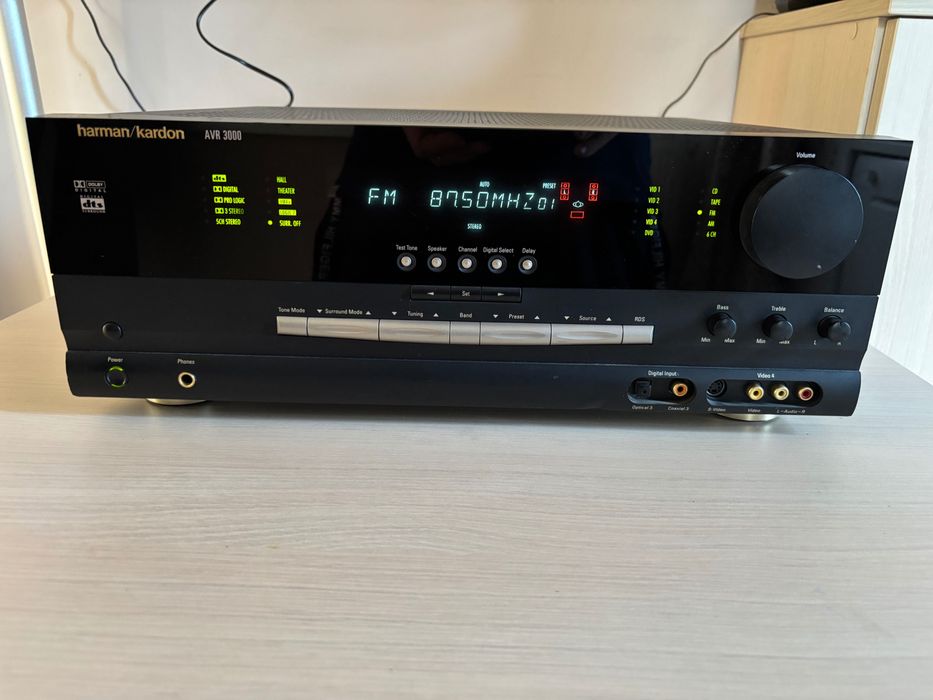 Audio Video A/V Receiver Harman Kardon AVR-3000 Amplificator 50W 5+1