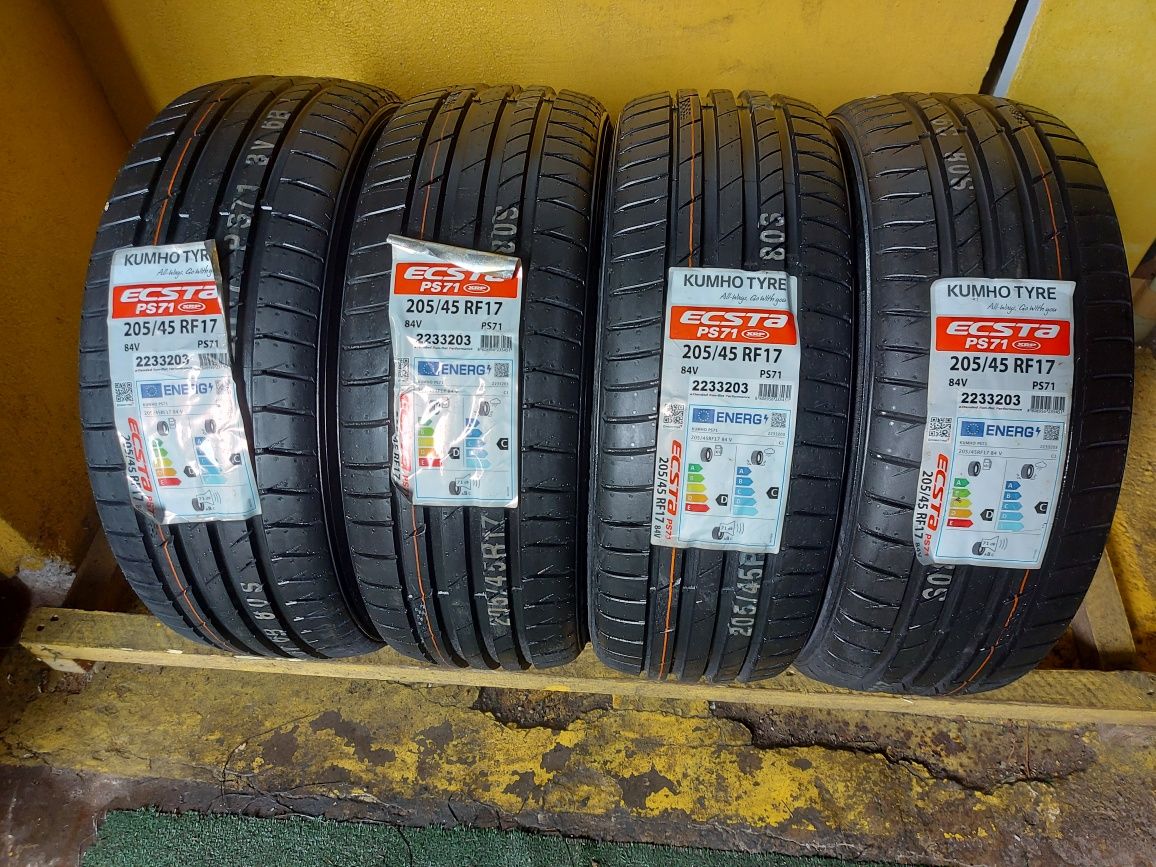 205 45 17 Kumho DOT 2022 vara runflat NOI