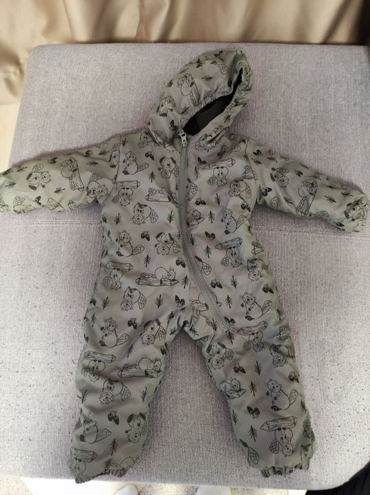 Combinezon salopeta bebeluș gros iarna