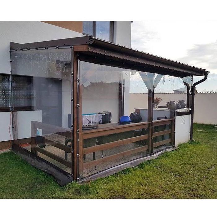 Inchideri Terase/Balcoane Cu Folie Transparenta!!!