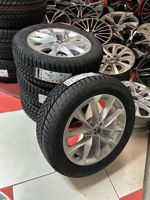 16 цола 5х100 Skoda Scala Kamiq VW T-Cross  Taigo Зимни Гуми 205/55/16