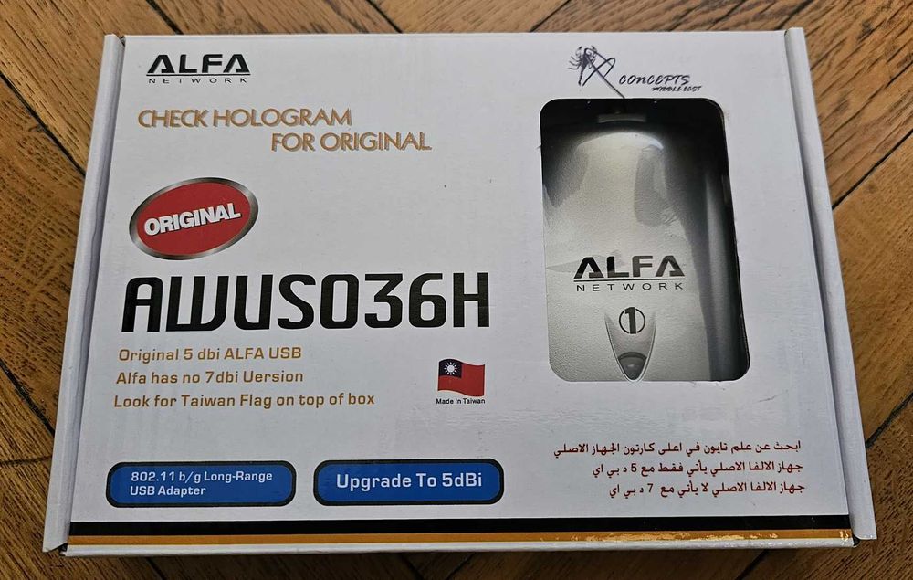 Wi-fi антена Alfa AWUS036H long range