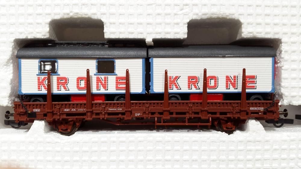 Set vagoane transport animale 'Circus Krone' Roco 44008, H0 (1:87)