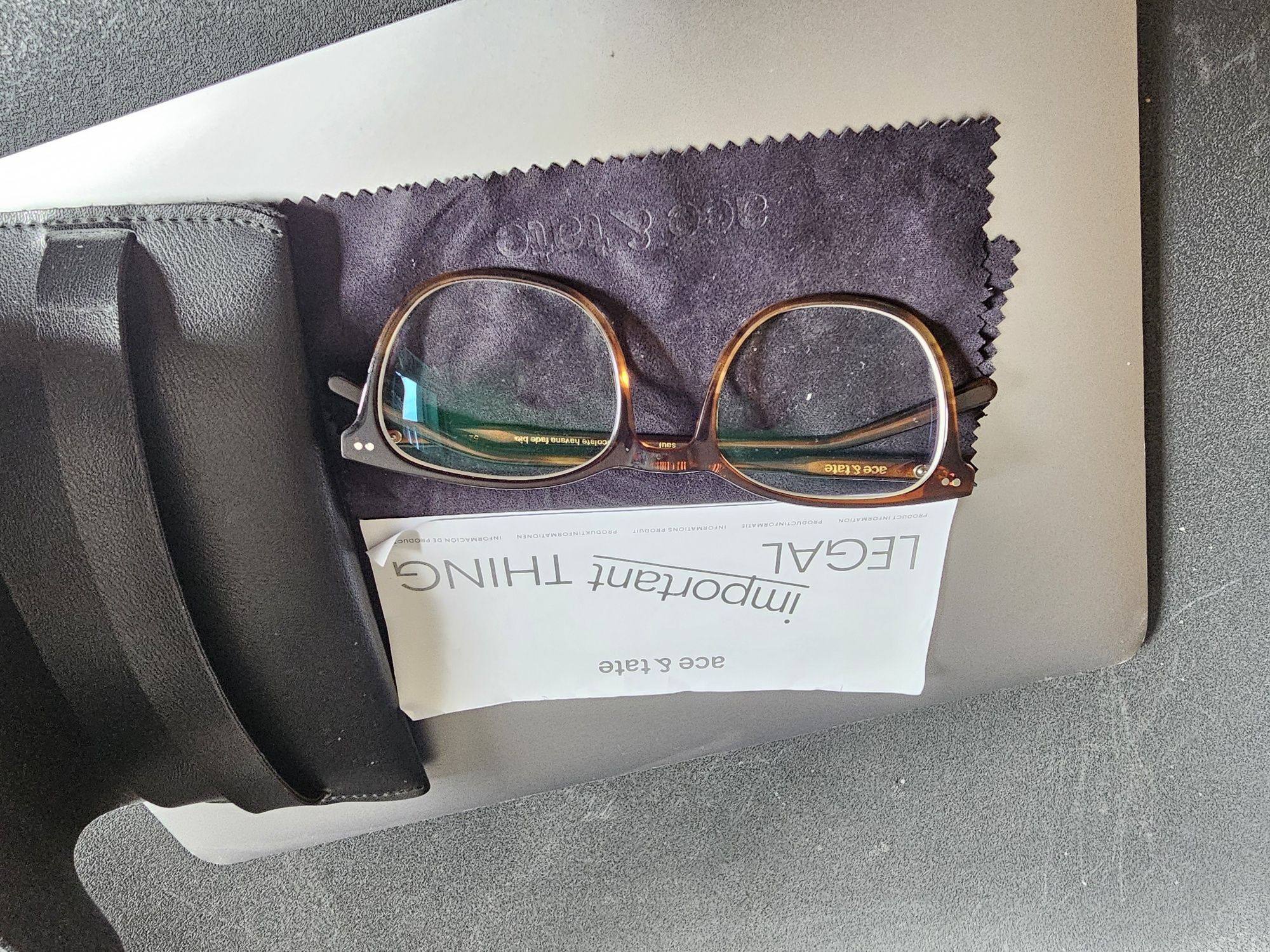 Ochelari vedere Ace&Tate Saul chocolate havana, ca noi, 10/10