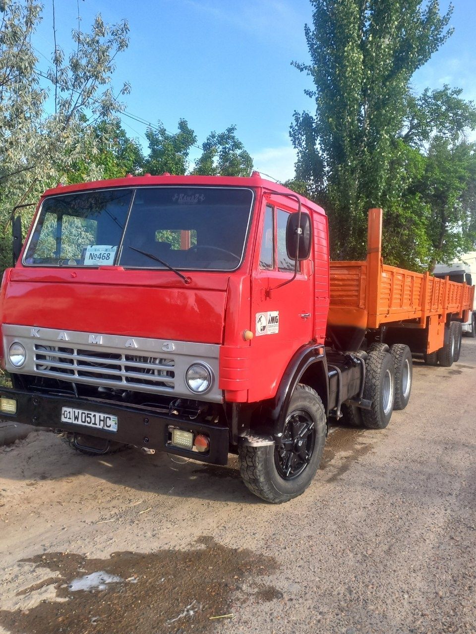 Kamaz tez va arzon sotiladi