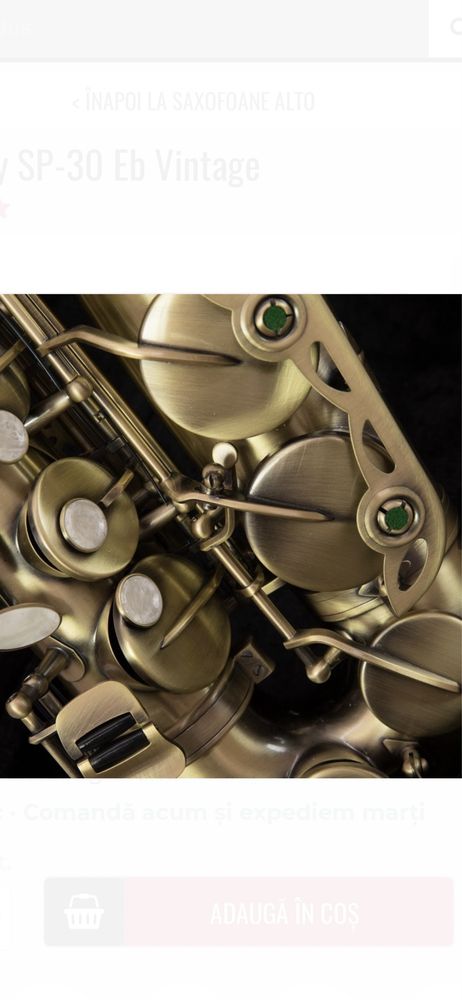 Saxofon NOU —> Dimavery SP-30 Eb Vintage