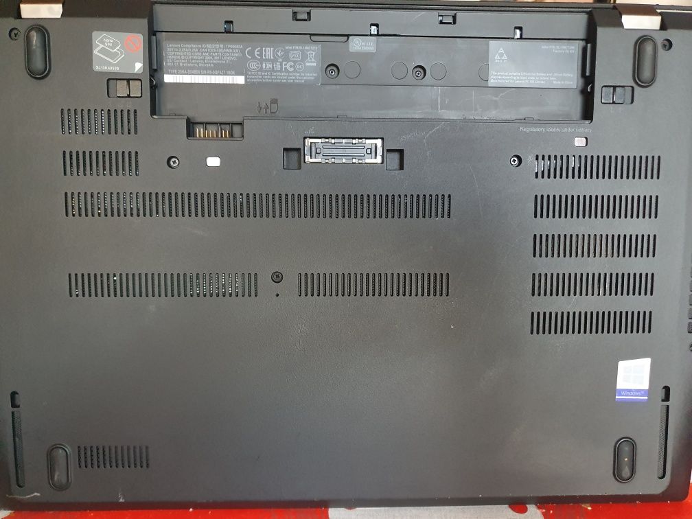 Vand Lenovo t570 i5 7200u