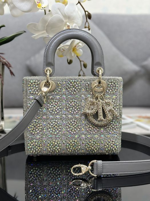Geanta Christian Dior Lady 20cm, tip Premium