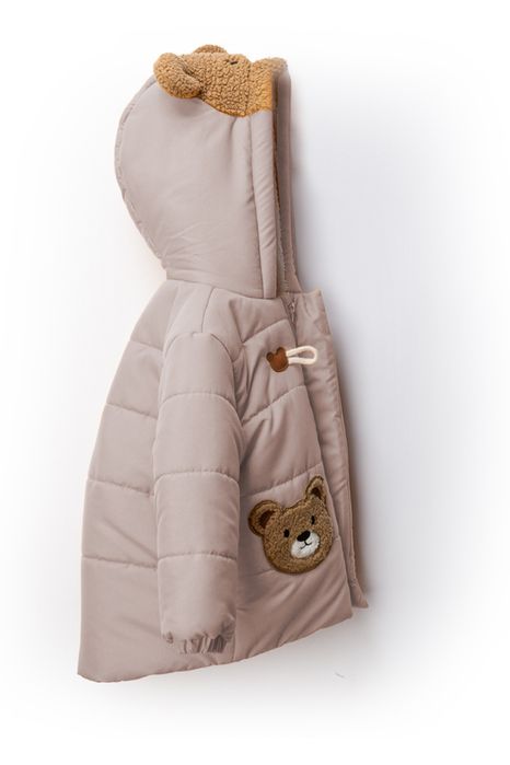 Зимно яке в бежово