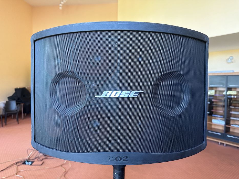 Bose 802 series 3 top, Bose 502 Bass, Bose Controller 2, Apart 2000