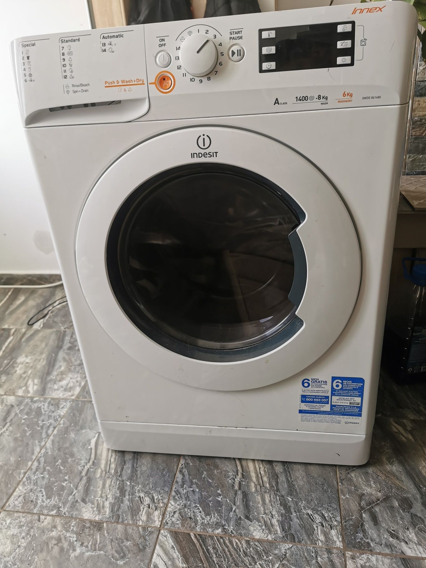 Пералня/сушилня Indesit