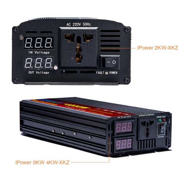 Invertor EASUN 3000w DC 24V/ AC 220V Camioane/TIR/ Rulote/Barci/Camper