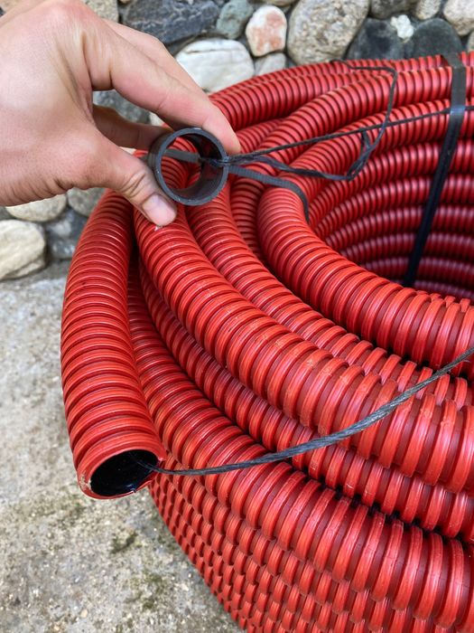 Гофре f32 50 метра за полагане на кабел подземно