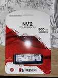 Solid State Drive (SSD) Kingston NV2 500GB, PCIe 4.0 NVMe, M.2.