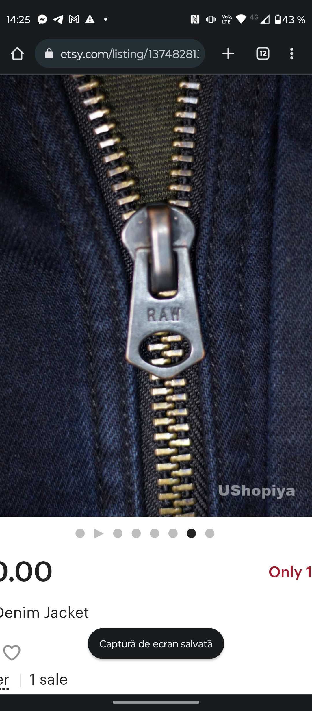 Jachetă G-Star Raw Denim