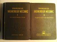 Carte bibliofila tehnica - Manualul inginerului mecanic - 1949-1950