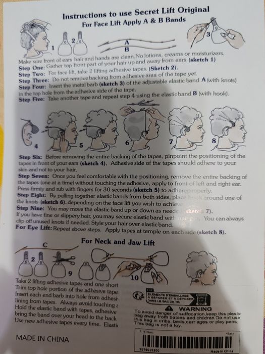 Benzi pt instant face lift NOI-SIGILATE