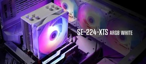ID-COOLING SE-224-XTS ARGB WHITE [Куллер Компьютер Учун]