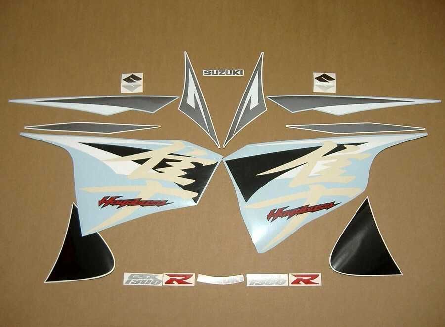 Стикери Сузуки 1340 Hayabusa 2012-2014г Suzuki Хаябуса лепенки графики