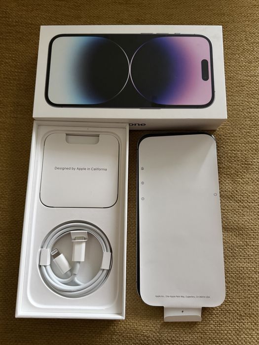 iPhone 14 Pro Deep Purple, 128Gb arata bine