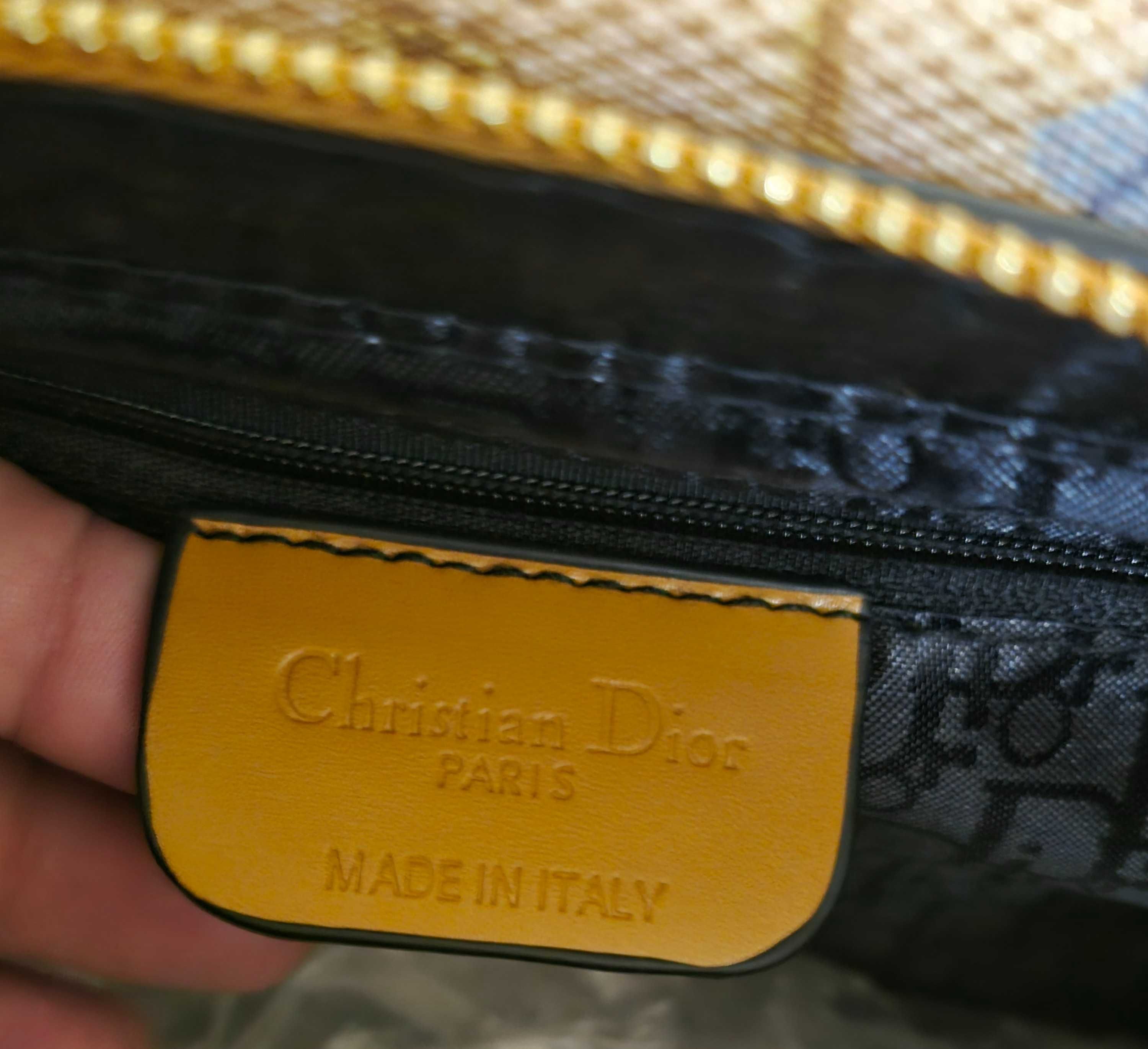 Dior невероятно красива дамска шарена чанта