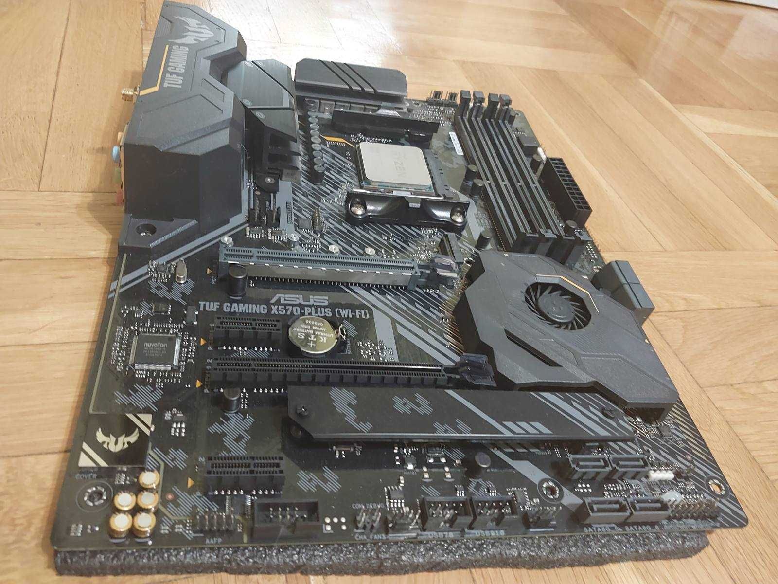 AMD Ryzen 7 5700G + Asus TUF X570 Plus Wi-Fi