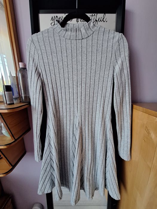 Рокля L размер в сиво