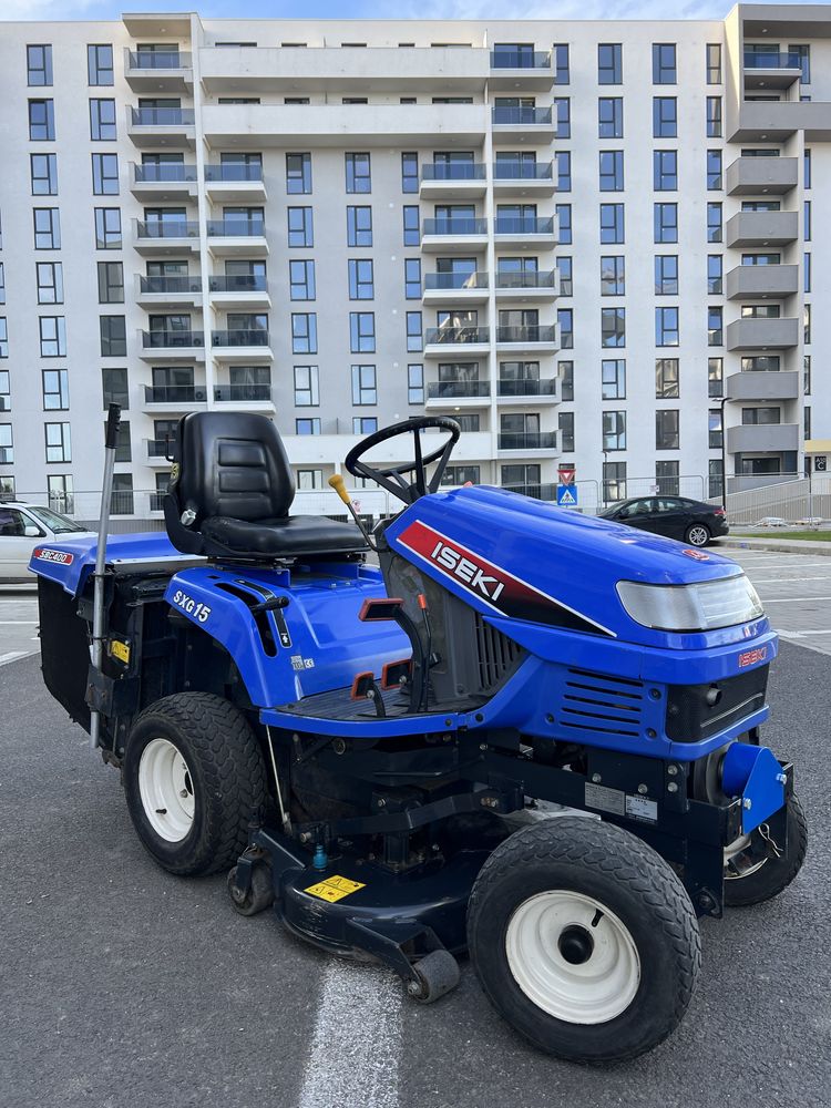 Tractoras de tuns iarba Iseki Diesel actionare cardan Profesional