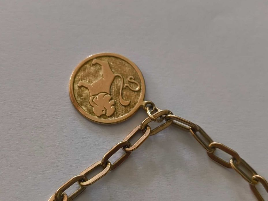 ***ЗЛАНА ГРИВНА 8К*** Златна дамска гривна 8К печат 333 9,04 грама !