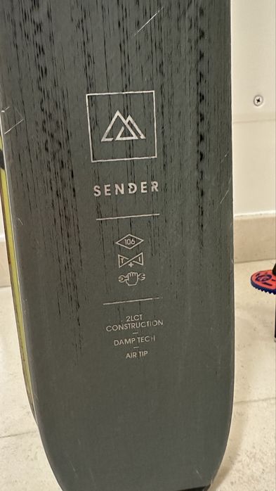Ски Rossignol Sender 106TI+ с автомати за пантене,колани,щеки,и обукви