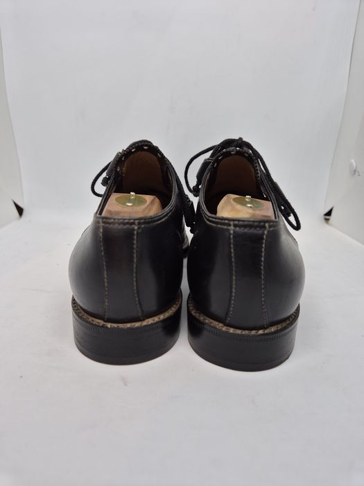StefanoBi Women's Medallion Cap Toe Derby, Charcoal, EU 39,5