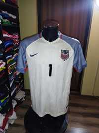 tricou fotbal soccer USA howard #1 nike marimea L