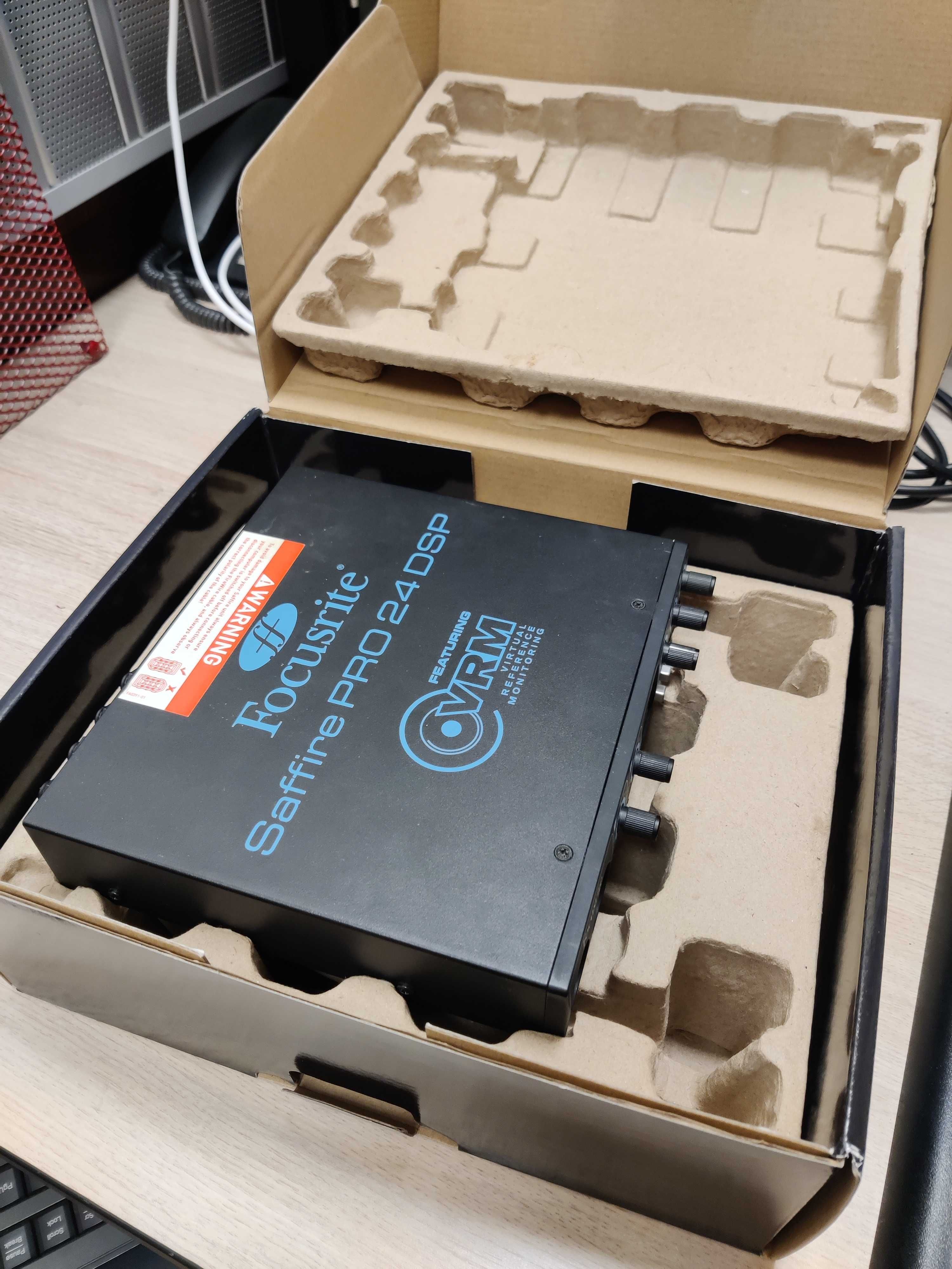 Focusrite Saffire Pro 24 DSP firewire звукова карта.