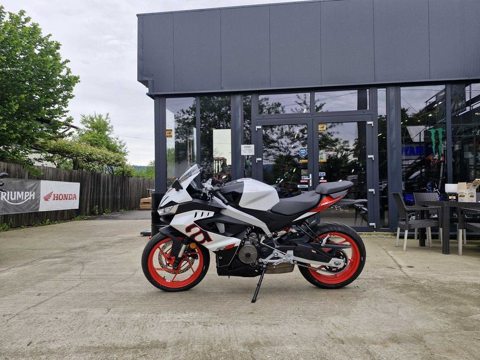 Aprilia RS 457 model 2025 pt A2 -livrare showroom EST BIKE Campina