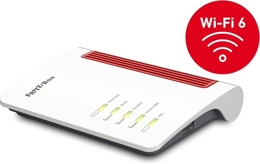 Router wireless FRITZ!Box 7510 – nou, sigilat, Gigabit, alb