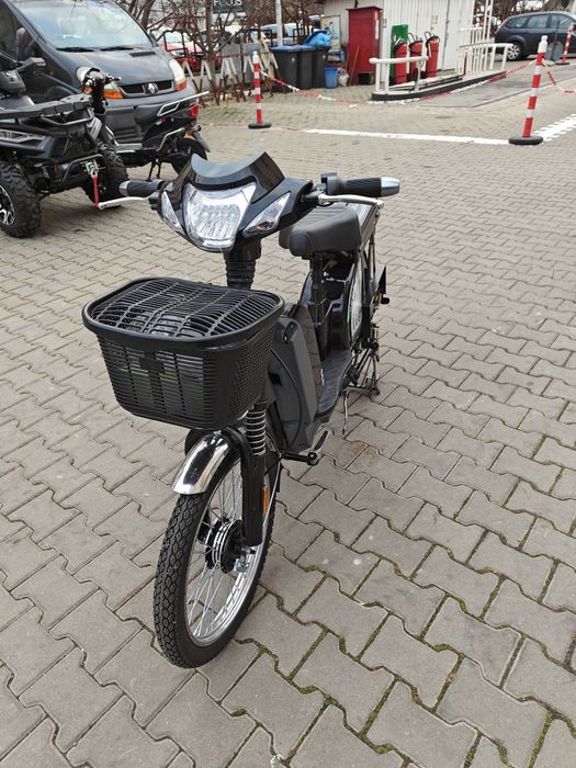 Vand Motocicleta Electrica UTIL KM5 model Nou 2025 500W cu 25km/h NOU