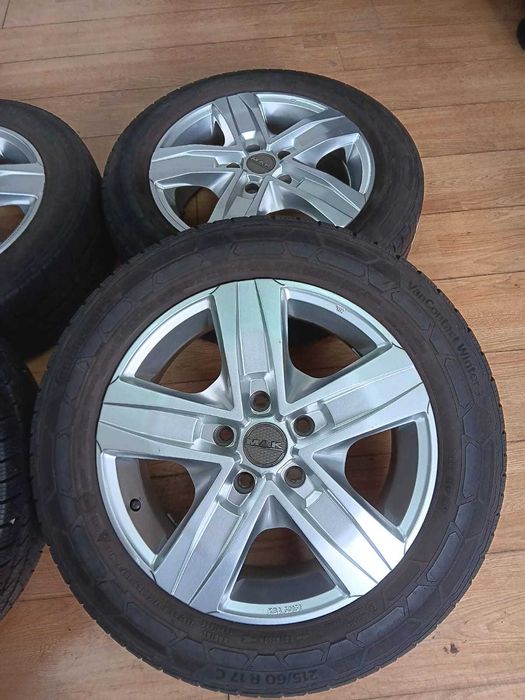Jante 17 VW Transporter T6 T5 Caravelle Multivan anvelopeMS 215 60 17C