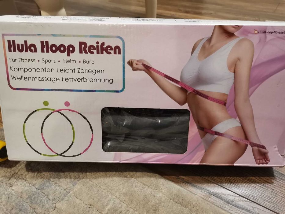 Hula Hoop 8 piese - Cerc  Gimnastica Fitness si masaj slabit