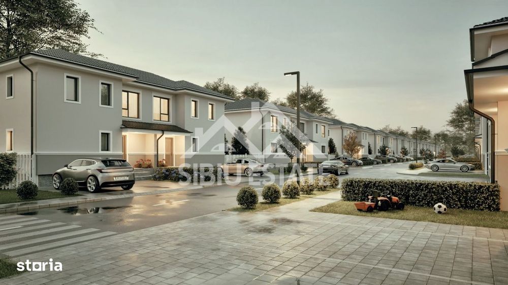 Casa ideala langa Sibiu, cu 4 camere - confort si liniste!