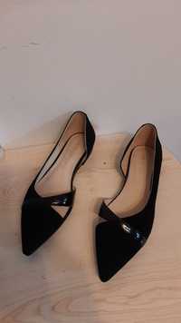 Pantofi din piele Eva Longoria