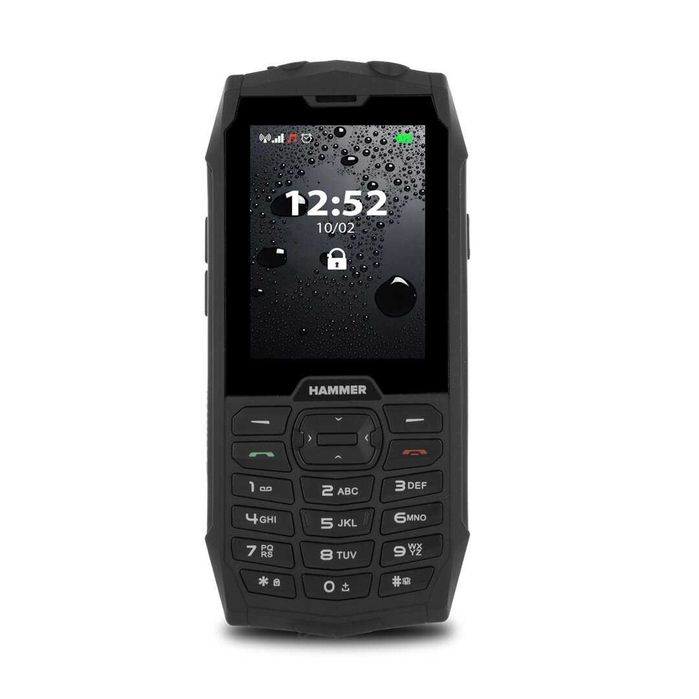 Мобилен телефон Hammer 4, Черен цвят