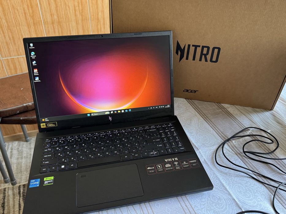 Игровой ноутбук Acer Nitro v15 rtx3050 6gb