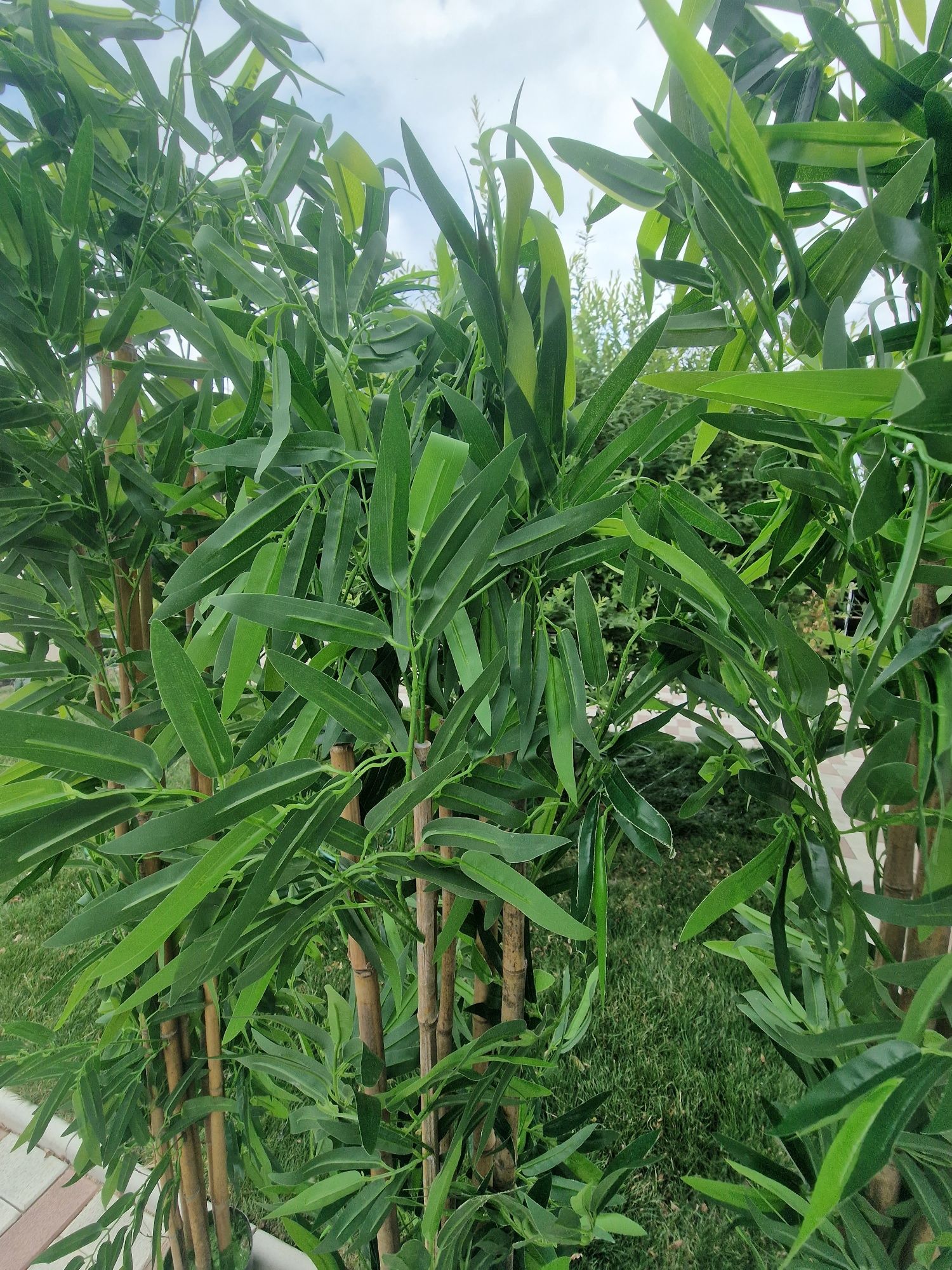 Plante artificiale interior exterior palmier bambus