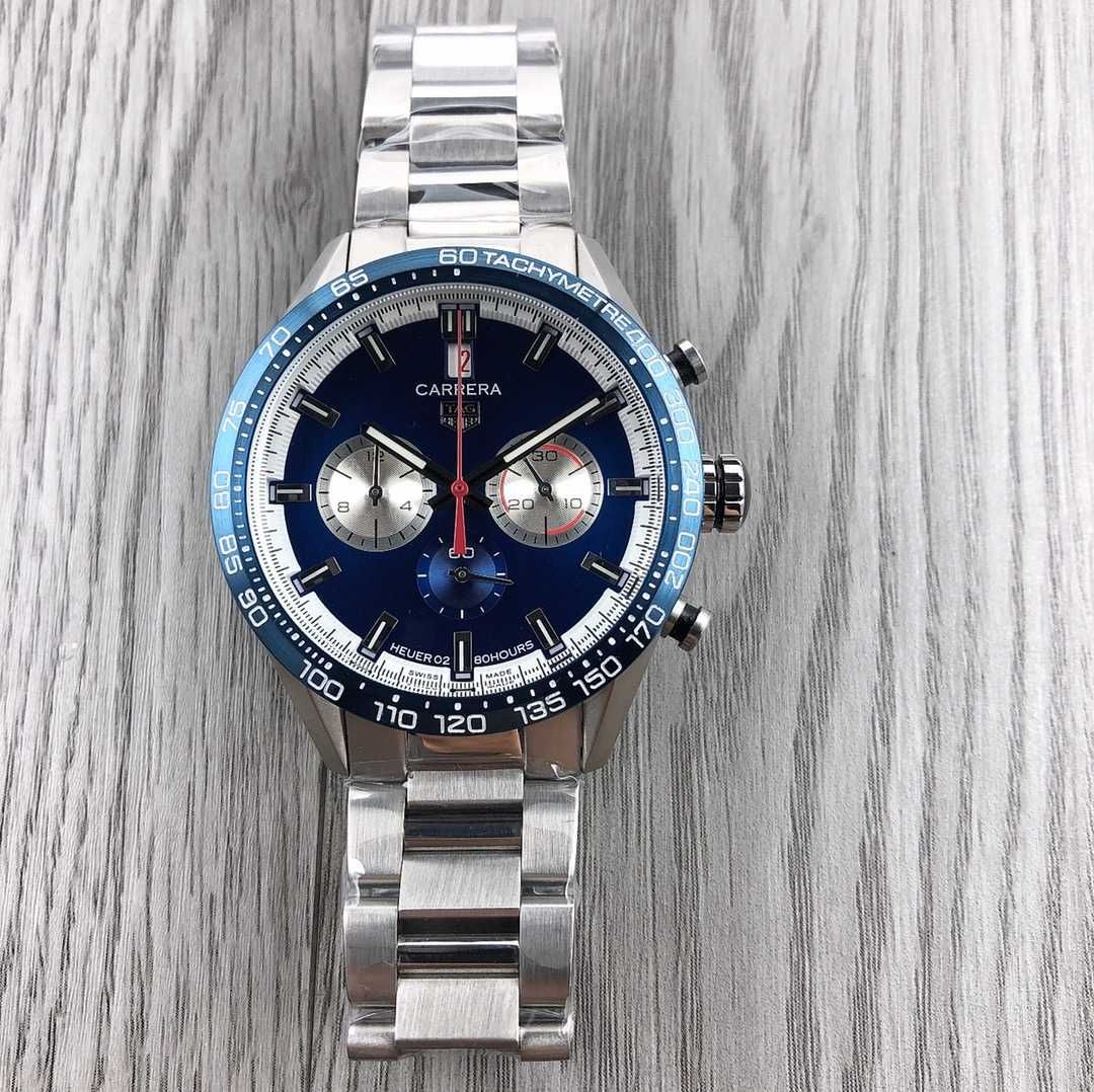 Ceas de bărbați TAG Heuer Carrera Calibre 02 cu mișcare cu quartz