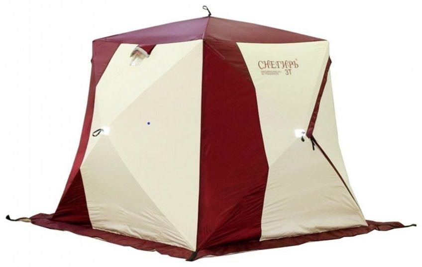 Продается палатка Снегирь 3Т сосотояния  нового .