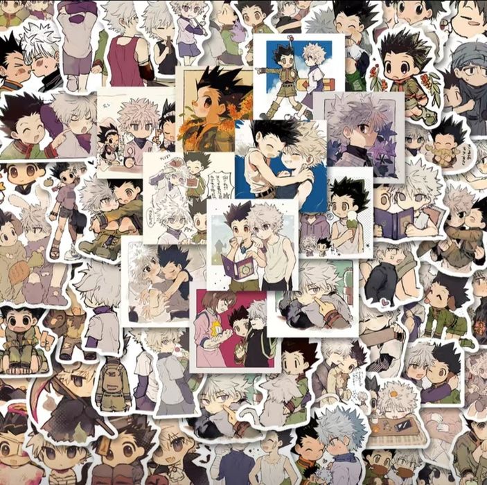 Наклейки стикеры из аниме "Hunter х Hunter"