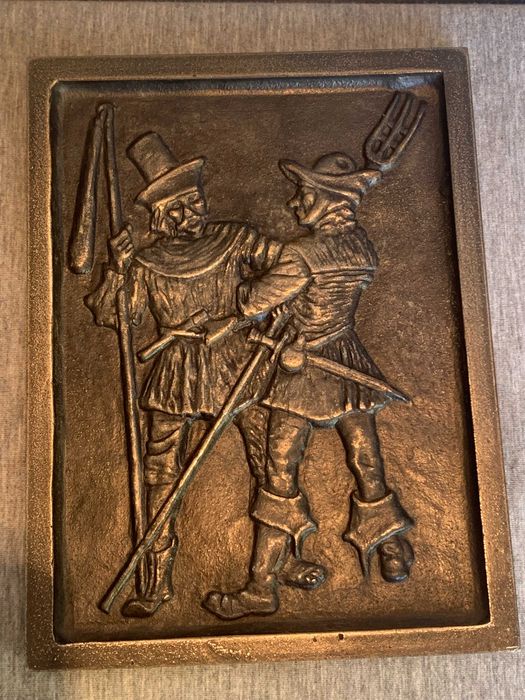 стара чугунена отливка картина