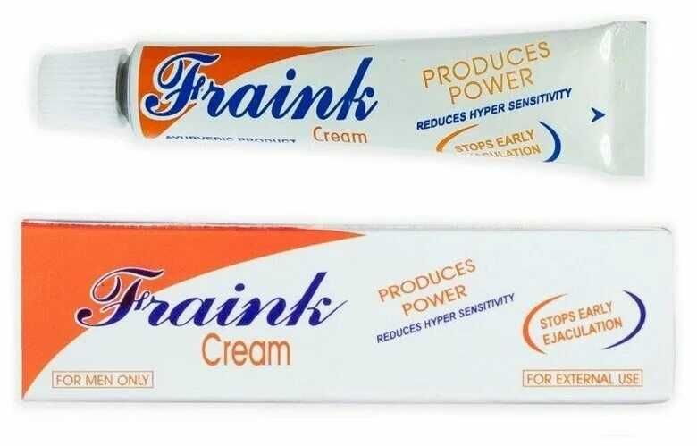 Интим крем для Потенции / Френк крем / Фрэнк крем / Fraink cream