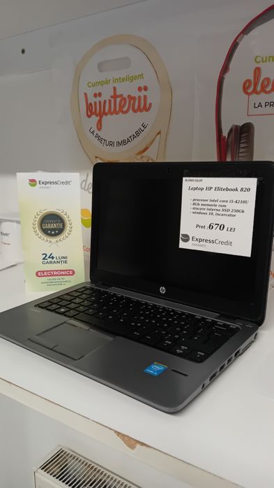 Laptop HP Elitebook 820 AG20 Dancu b29013 Garanție 2 ani !