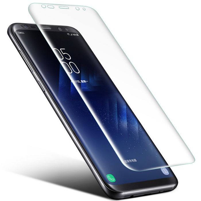 Samsung S8 S9 S10 Plus Folie Transparenta Silicon Curbata Fata + Spate